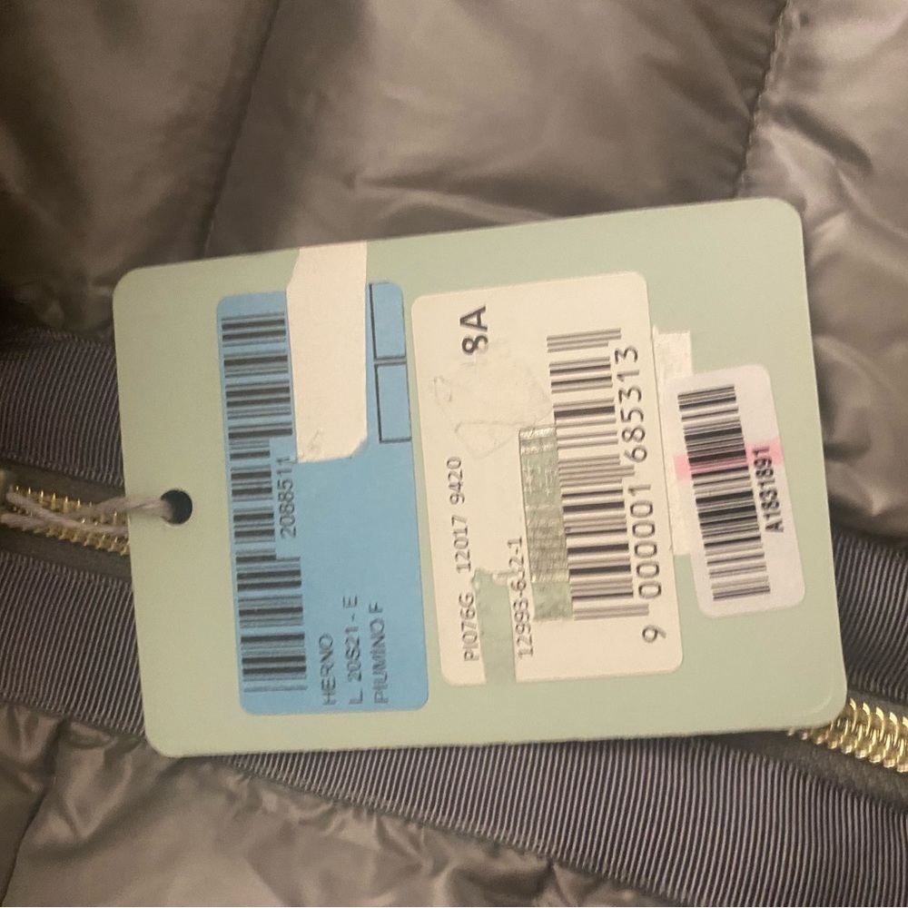 NWT Guaranteed Authentic Herno Girl's Down Quilted Jacket - SZ 8 ($675 retail) - Picture 7 of 14